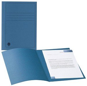 Aktendeckel DIN A4 blau, 20 St.