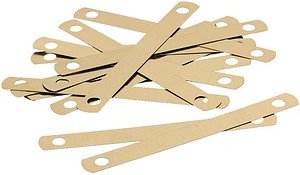 Wekre Deckleisten für Hefter messing, 100 St.