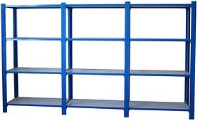 Simonrack Regal OFFICLICK 8435104999325 blau, weiß 270,0 x 30,0 x 150,0 cm