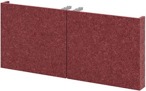 Thumbnail - HAMMERBACHER FlexWall Türen bordeaux 32,6 cm
