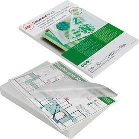 GBC Laminierfolien glänzend für A3 80 micron, 100 St.