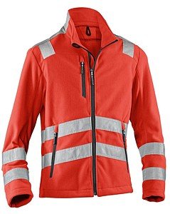 Thumbnail - KÜBLER® unisex Warnjacke REFLECTIQ rot Größe S