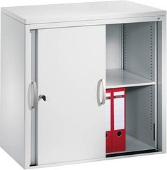 CP Schiebetürenschrank C 2000 Acurado, 5722-00 S10354 lichtgrau 1 Fachboden 80,0 x 40,0 x 72,0 cm