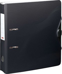 BRUNNEN WAVE Ordner onyx Kunststoff 7,0 cm DIN A4, 1 St.