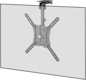 Thumbnail - goobay TV-Deckenhalterung Basic (M) schwarz