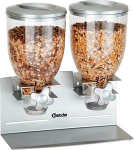 Bartscher Müslispender silber 2 x 3,5 l, 1 St.