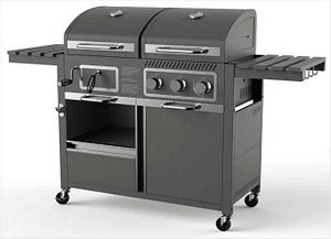 tepro Kohle-Gas-Kombigrill Toronto 173,0 x 65,0 x 116,0 cm, 1 St.