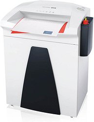 HSM Securio B26 - externer autom. Öler Aktenvernichter mit Partikelschnitt P-5, 1,9 x 15 mm, bis 11 Blatt, weiß