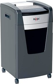 Rexel XP422+ Aktenvernichter mit Partikelschnitt P-4, 4 x 35 mm, bis 22 Blatt, grau