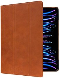 dbramante1928 Risskov Tablet-Hülle für Apple iPad Pro 12,9" 5. Gen (2021) braun