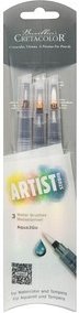 Brevillier's CRETACOLOR Artist Studio Aqua2Go Pinsel-Set, 3-teilig