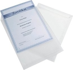 Thumbnail - SIGEL Versandtaschen DIN C4 ohne Fenster transparent 25 St.