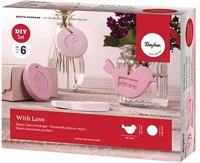 Thumbnail - Rayher Deko-Anhänger Raysin Deko-Anhänger pink