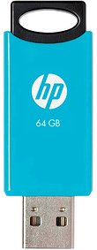 HP USB-Stick v212w blau, schwarz 64 GB, 1 St.