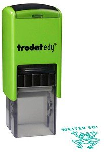 trodat edy® Motivstempel Frosch 2,0 x 2,0 cm, 1 St.