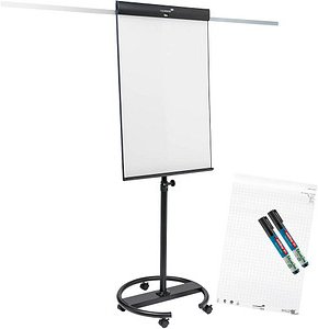 AKTION: Legamaster Flipchart SKETCH PRO + GRATIS 1x SKETCH ECO Papierblock (kariert), 2x edding 31 EcoLine Flipchartmark...
