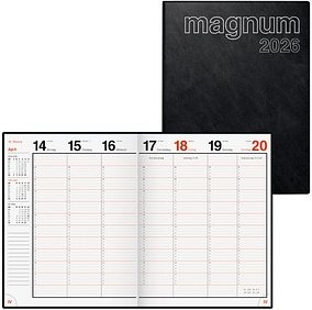 rido idé Buchkalender magnum 2026 schwarz