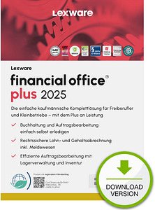 LEXWARE financial office plus 2025 Software Vollversion (Download-Link)