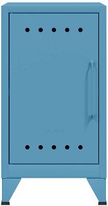 BISLEY Metallschrank Fern Mini FERMINLH605 blau 38,0 x 40,0 x 72,5 cm, aufgebaut