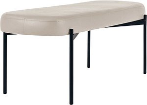 meet powered by PAPERFLOW Sitzbank GAIA L GBOLC.01.13 weiß Kunstleder 118,0 cm