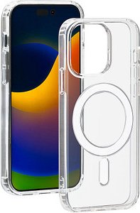 Thumbnail - bigben Hybrid Case mit MagSafe Handy-Cover für Apple iPhone 15 Pro Max transparent