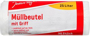Thumbnail - Jeden Tag Müllbeutel 25,0 l transparent, 30 St.