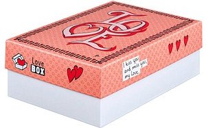 FALKEN Story Geschenkbox Love 24,0 x 36,0 x 12,0 cm