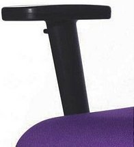 2 Topstar Armlehnen verstellbar schwarz für Big Star 10, Big Star 20, Big Star 30, Syncro Net