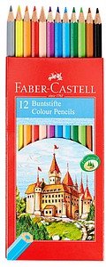 Thumbnail - FABER-CASTELL CASTLE Buntstifte farbsortiert, 12 St.