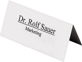 SIGEL Tischkarten 9,5 x 4,2 cm, 80 St.