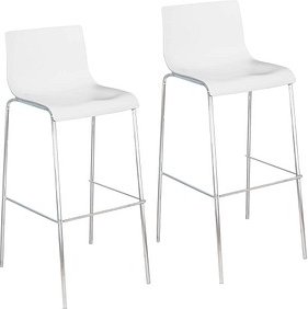 Thumbnail - 2 meet powered by PAPERFLOW Barhocker HARPER weiß