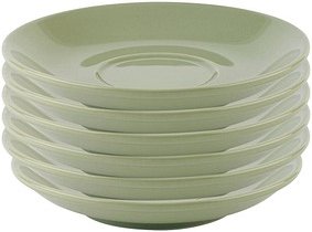 Thumbnail - APS Untertassen Snug Kaffee grün, 6 St.