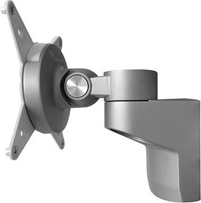 HAMMERBACHER Bildschirmhalterung silber, 1 St.