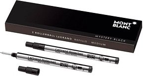 MONTBLANC LeGrand M Mystery Black Tintenrollerminen schwarz 1,0 mm 2 St.