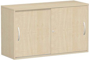 geramöbel Schiebetürenschrank Flex, S-312153-AA ahorn 1 Fachboden 120,0 x 42,5 x 72,0 cm