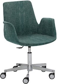 Thumbnail - Mayer Besuchersessel myHELIOS petrol Aluminium Stoff 65,0 x 65,0 x 82,0 - 93,0 cm, 1 St.