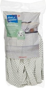 Thumbnail - flink & sauber Wischmopp-Ersatzkopf Polyester 60 °C waschbar, 1 St.