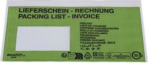 docuFIX® PAPER Lieferscheintaschen Papier DIN lang 1.000 St.