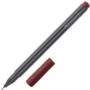 FABER-CASTELL Grip Fineliner braun 0,4 mm, 1 St.
