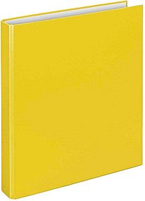 VELOFLEX Basic Ringbuch 2-Ringe gelb 3,5 cm DIN A4, 1 St.