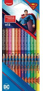 maped SUPERMAN Buntstifte farbsortiert, 12 St.