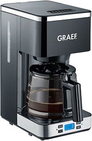 GRAEF FK512 Kaffeemaschine schwarz, 8-12 Tassen