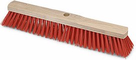 Nölle Besenkopf Saalbesen rot Holz 60,0 cm breit