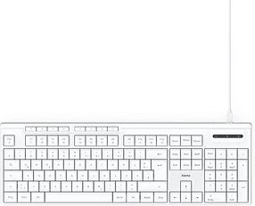 Thumbnail - hama CK-200 Tastatur kabelgebunden weiß
