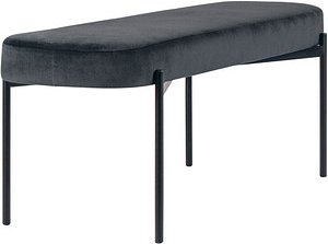 meet powered by PAPERFLOW Sitzbank GAIA L GBOLV.01.11 anthrazit Stoff 118,0 cm