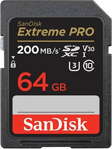 SanDisk Speicherkarte SDXC-Card Extreme PRO, 64 GB, 1 St.