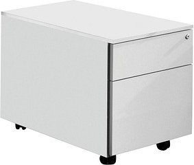 Thumbnail - Kerkmann Yukon Rollcontainer lichtgrau 2 Auszüge 42,0 x 80,0 x 54,0 cm