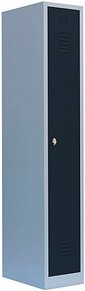 LÜLLMANN Spind anthrazit, lichtgrau 510118, 1 Schließfach 31,5 x 50,0 x 180,0 cm