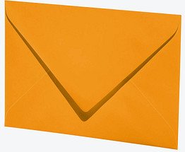 Thumbnail - artoz Briefumschläge Mosaic DIN B6 ohne Fenster papaya nassklebend 20 St.