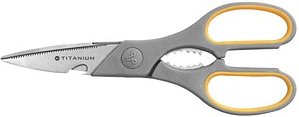 WESTCOTT Schere TITANIUM Super grau-gelb 21,0 cm